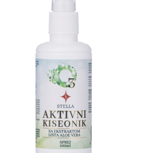 STELLA AKTIVNI KISEONIK SA EKSTRAKTOM LISTA ALOE VERA SPREJ-200ml