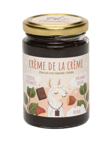 Crème de la crème- Crna čokolada i lešnik-200g