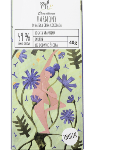 Harmony čokolada bez šećera (Inulin) -40g