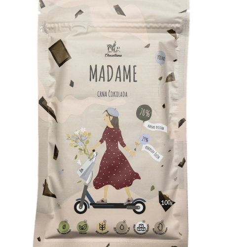 Madame 70% kakao delova-100g