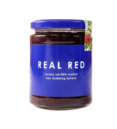 Real Red Voćni namaz od Maline 350g x 6 komada