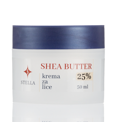 SHEA BUTTER 25% krema za lice- 50ml